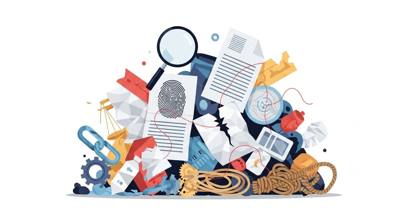 Submitting evidence without a cohesive narrative