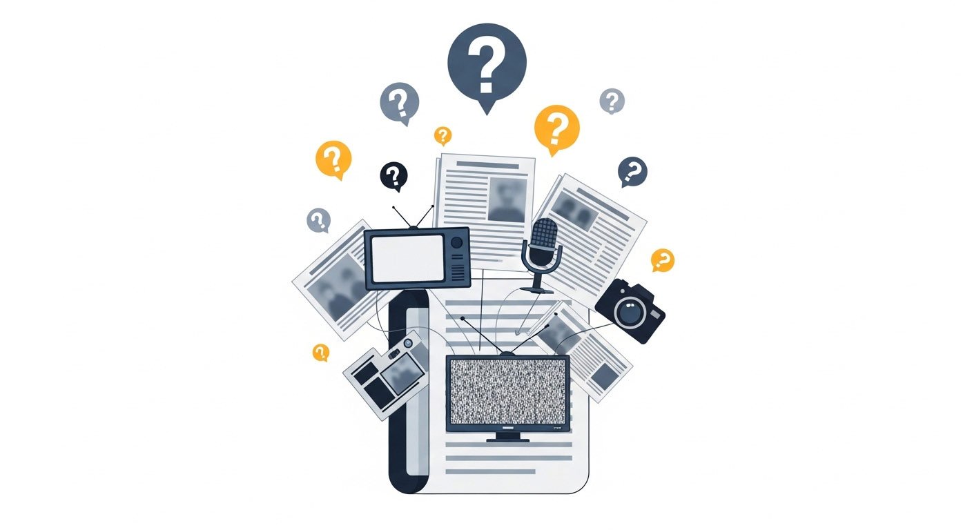 Submitting publications or media coverage without context